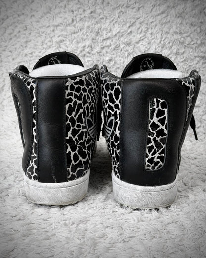 Adidas x Jeremy Scott Giraffe Letter Velcro Sneakers
