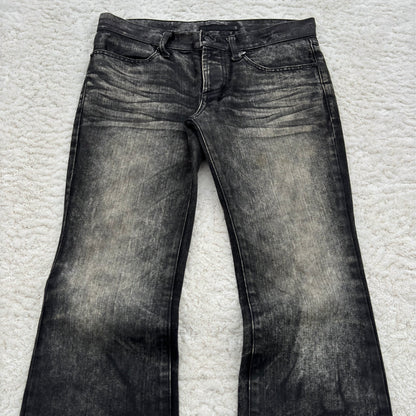 Fuga Ash Washed Flared Jeans