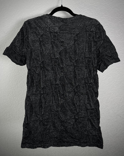 Tornado Mart Charcoal Textured T-Shirt