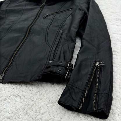 Edge Rupert Ninja Hood Sheepskin Leather Jacket