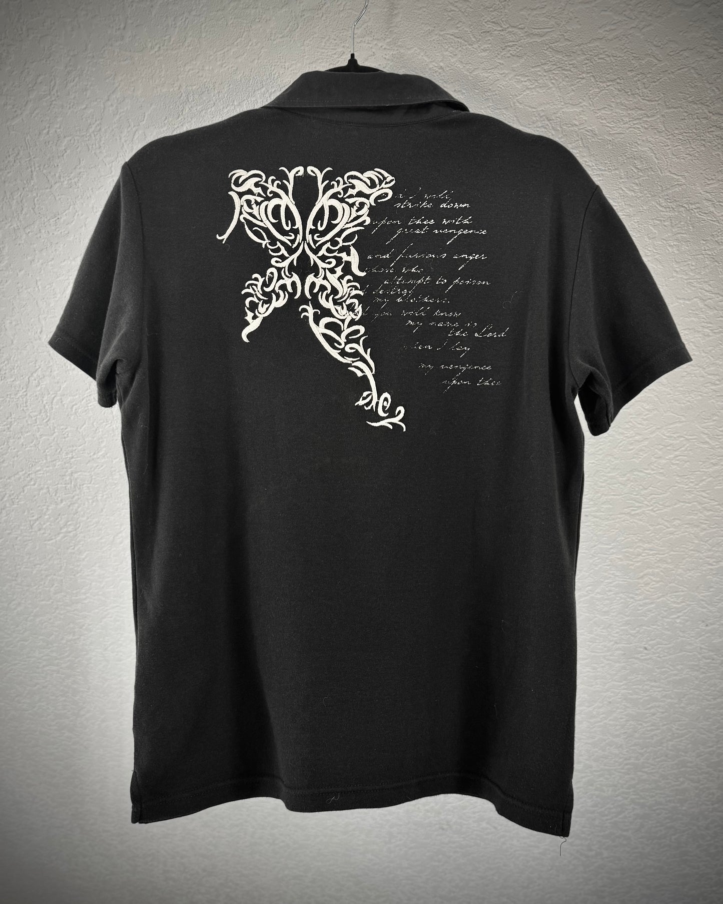 Tornado Mart Tribal Poem Polo Shirt