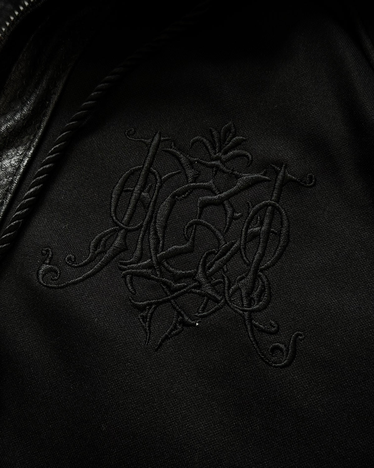 Midas Crystal Skull Python Detailed Zip Up Hoodie