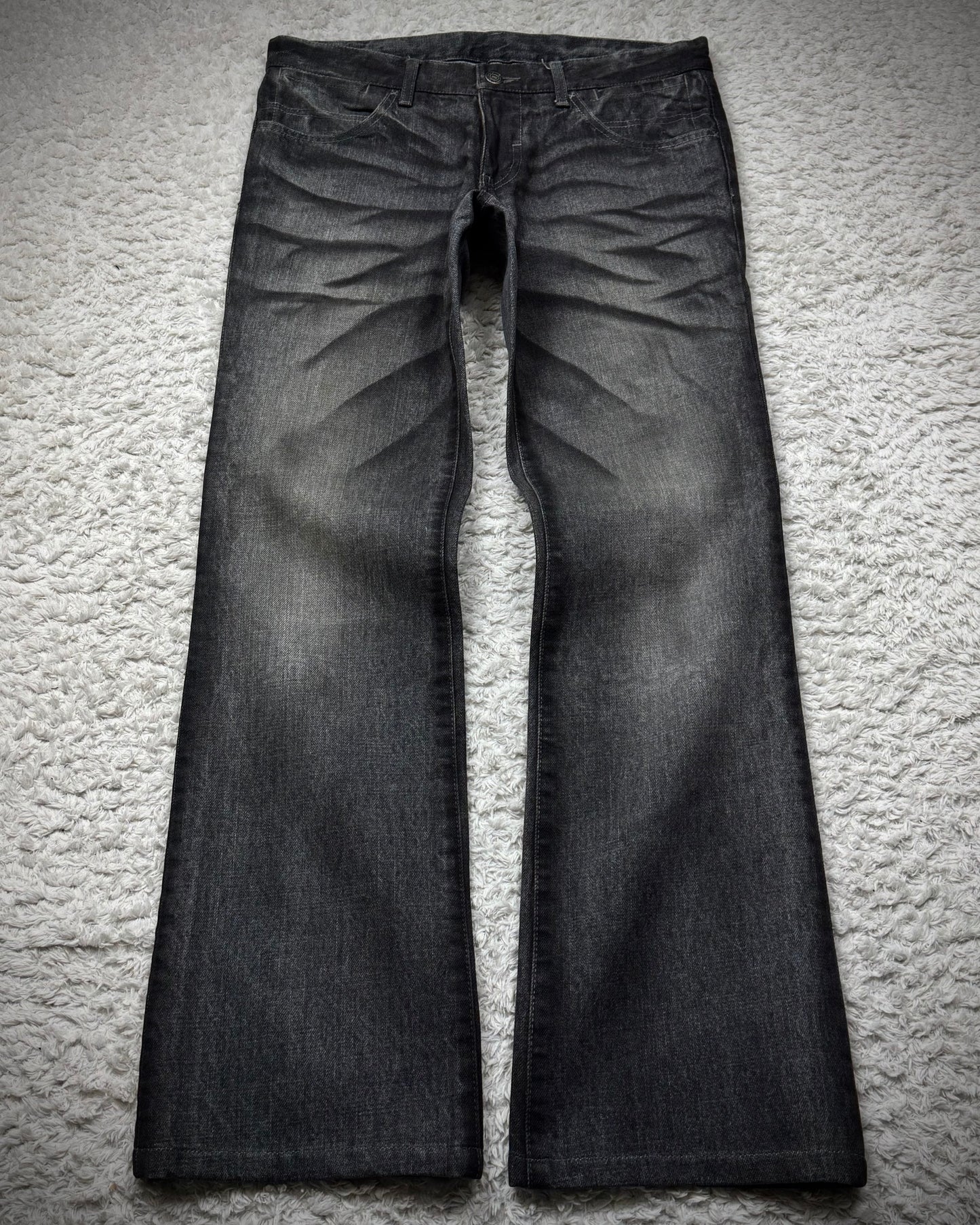 Tornado Mart Clawmarks Washed Bootcut Denim