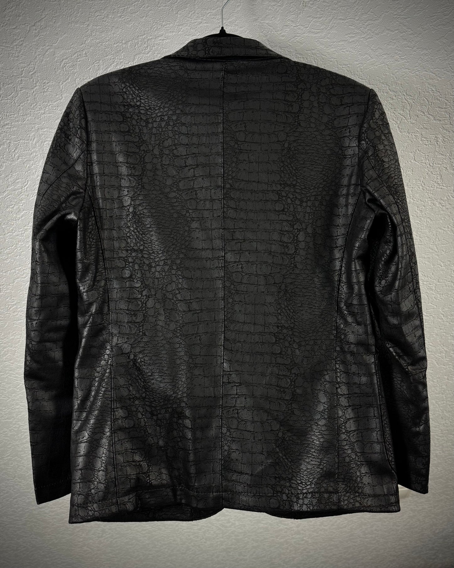 K-Boxing Crocodile Pattern Blazer