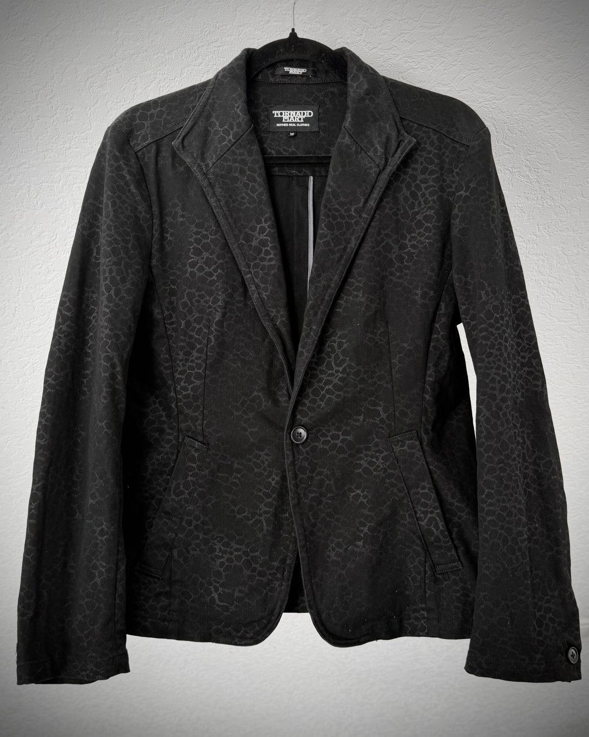 Tornado Mart Python Pattern Blazer