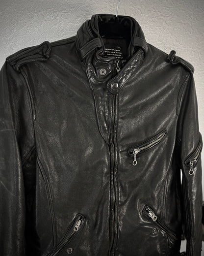 k.m.G.r Quilted Leather Jacket