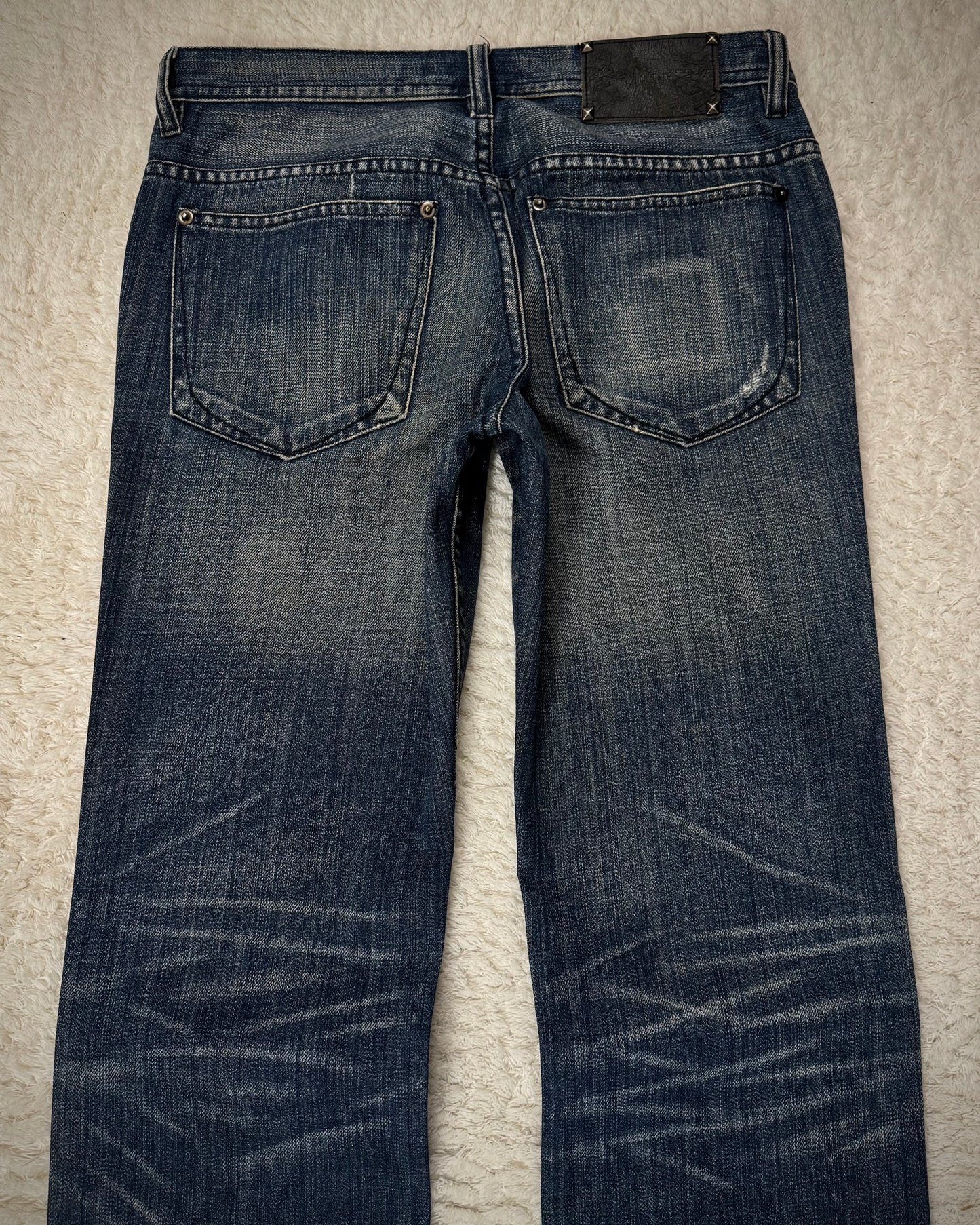 Midas Claw Marks Washed Jeans