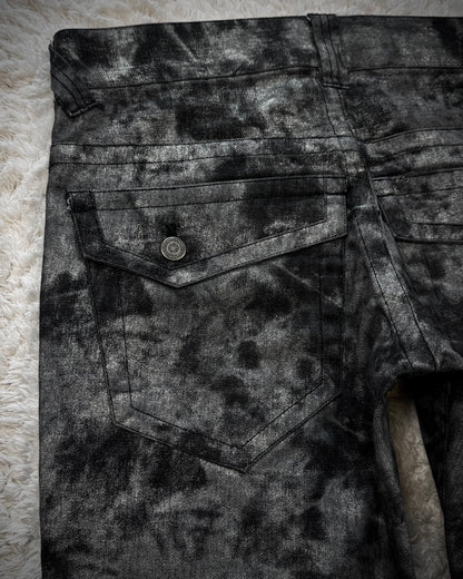 Tornado Mart Luster Ash Washed Spiral Flared Pants