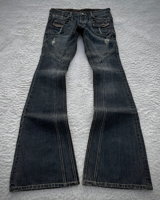 Tornado Mart Vintage Sample Flared Jeans