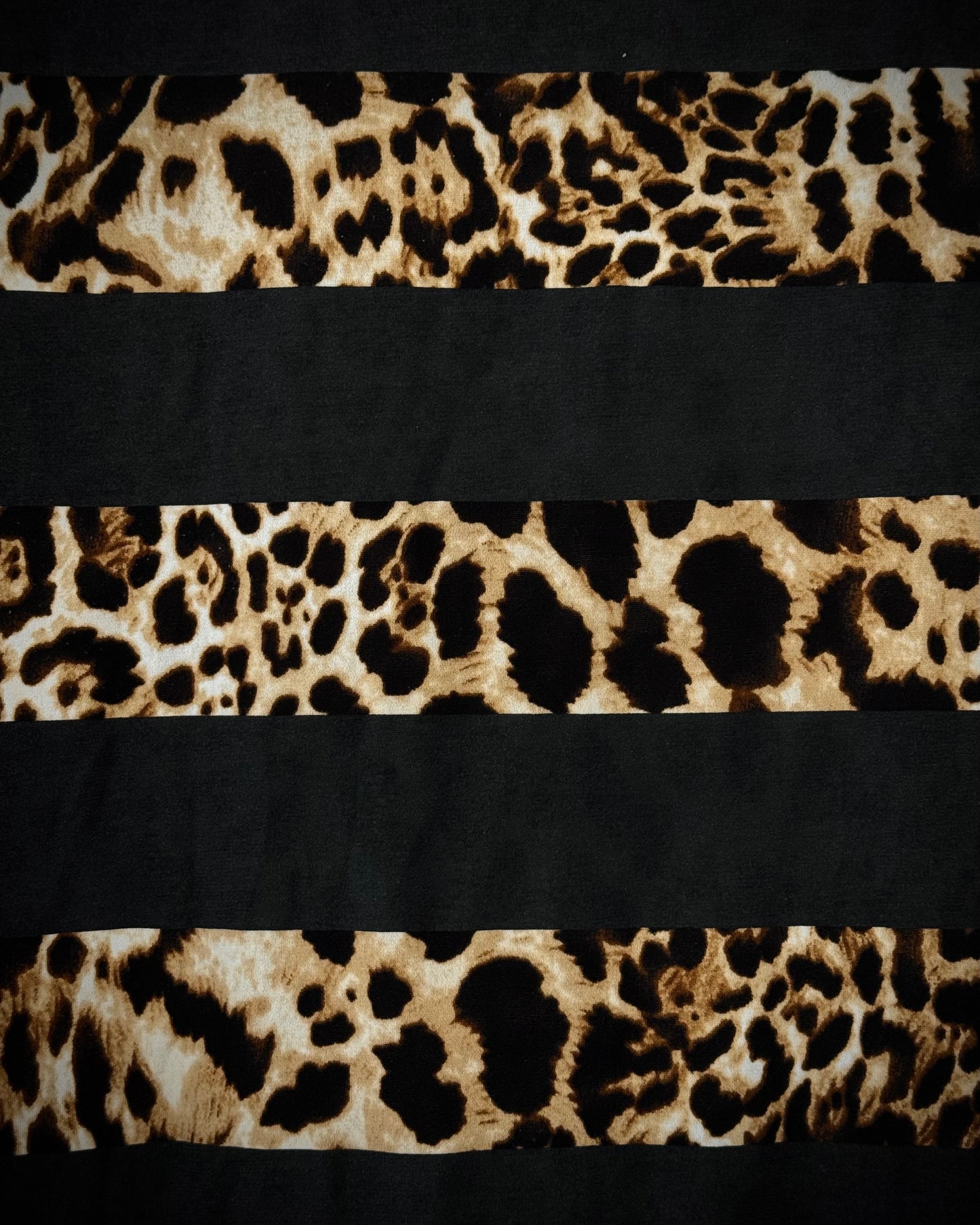 Xfrm Leopard Striped T-Shirt