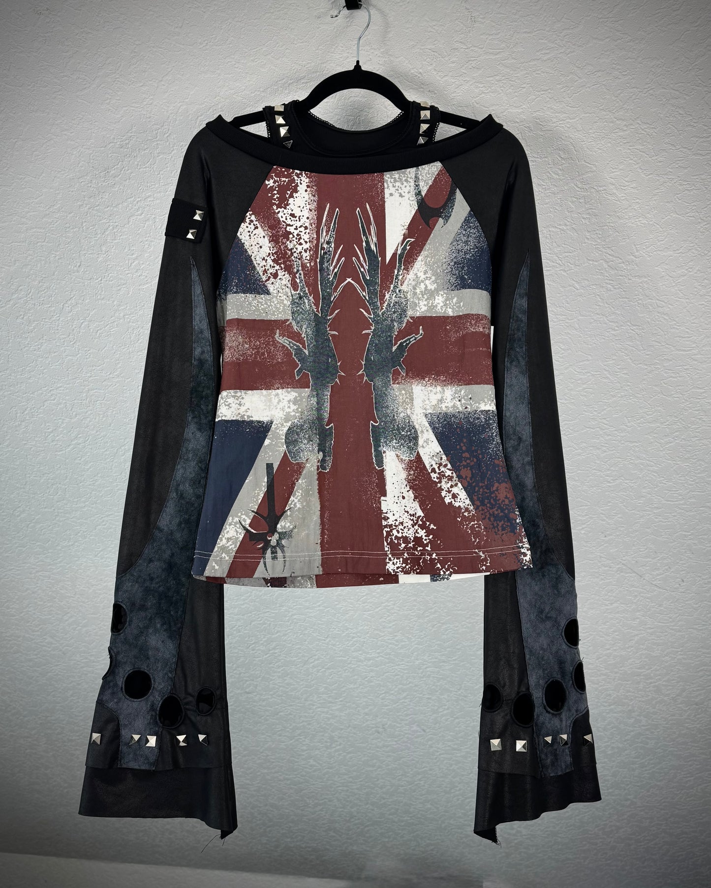 Maison De Cozy UK Layered Studded Longsleeve Shirt