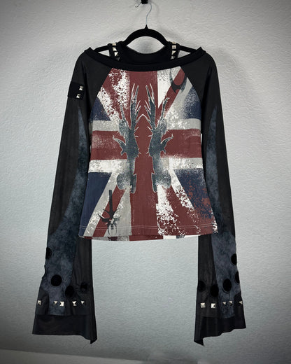 Maison De Cozy UK Layered Studded Longsleeve Shirt
