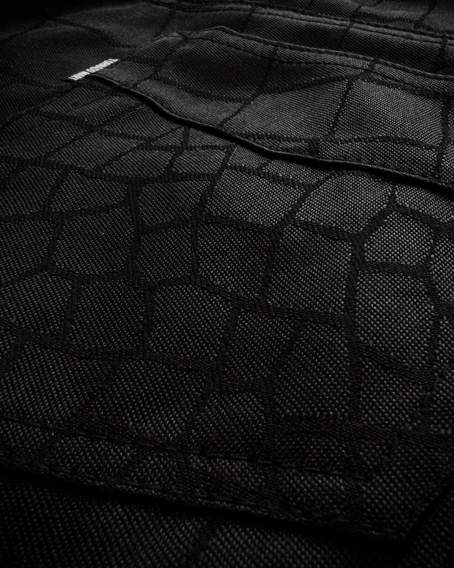 Tornado Mart Crocodile Woven Flared Dress Pants
