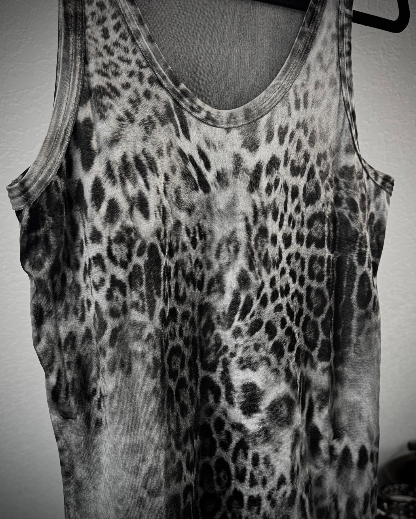 Shellac Leopard Luster Tank Top