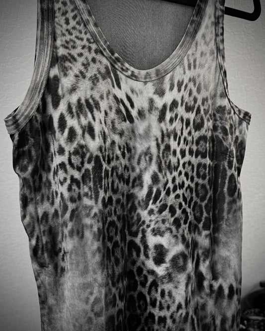 Shellac Leopard Luster Tank Top