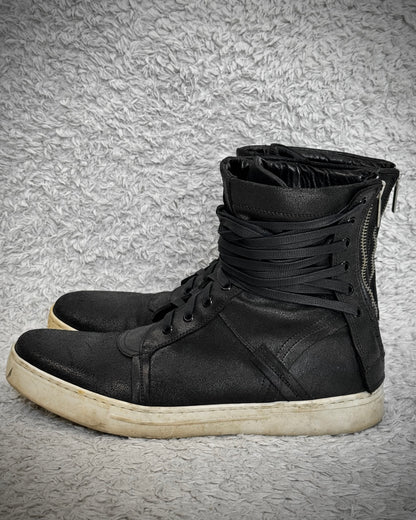 Gaen Backlace Zippered Sneakers