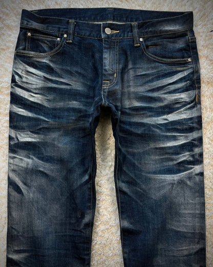 Tornado Mart Ocean Washed Spiral Slim Jeans