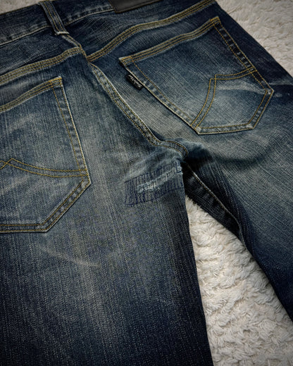 Tornado Mart Ocean Washed Flared Jeans