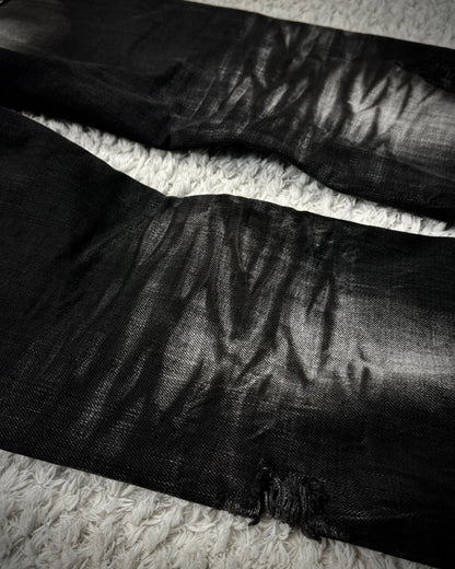 Fuga Clawmarks Washed Flared Jeans