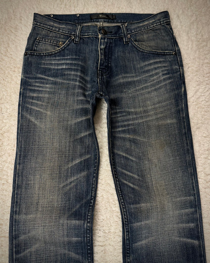 Midas Claw Marks Washed Jeans