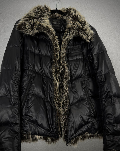 Nicole Club Fur Extended Puffer Jacket