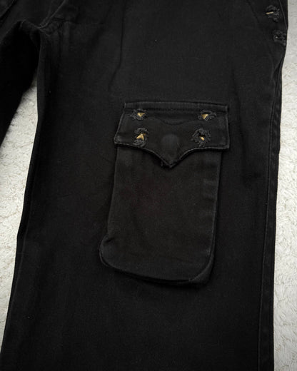 Semantic Design Studded Flared Cargo Pants