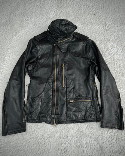 Share Spirit „Gas Mask“ Leather Jacket