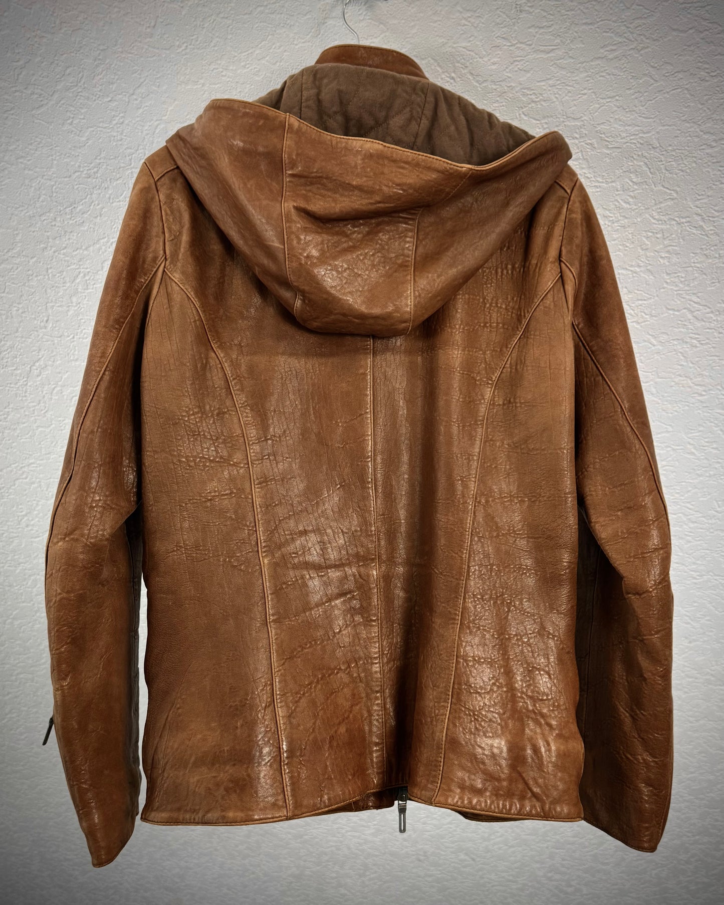 CAV-000 Full-Grain Lamb Leather Jacket
