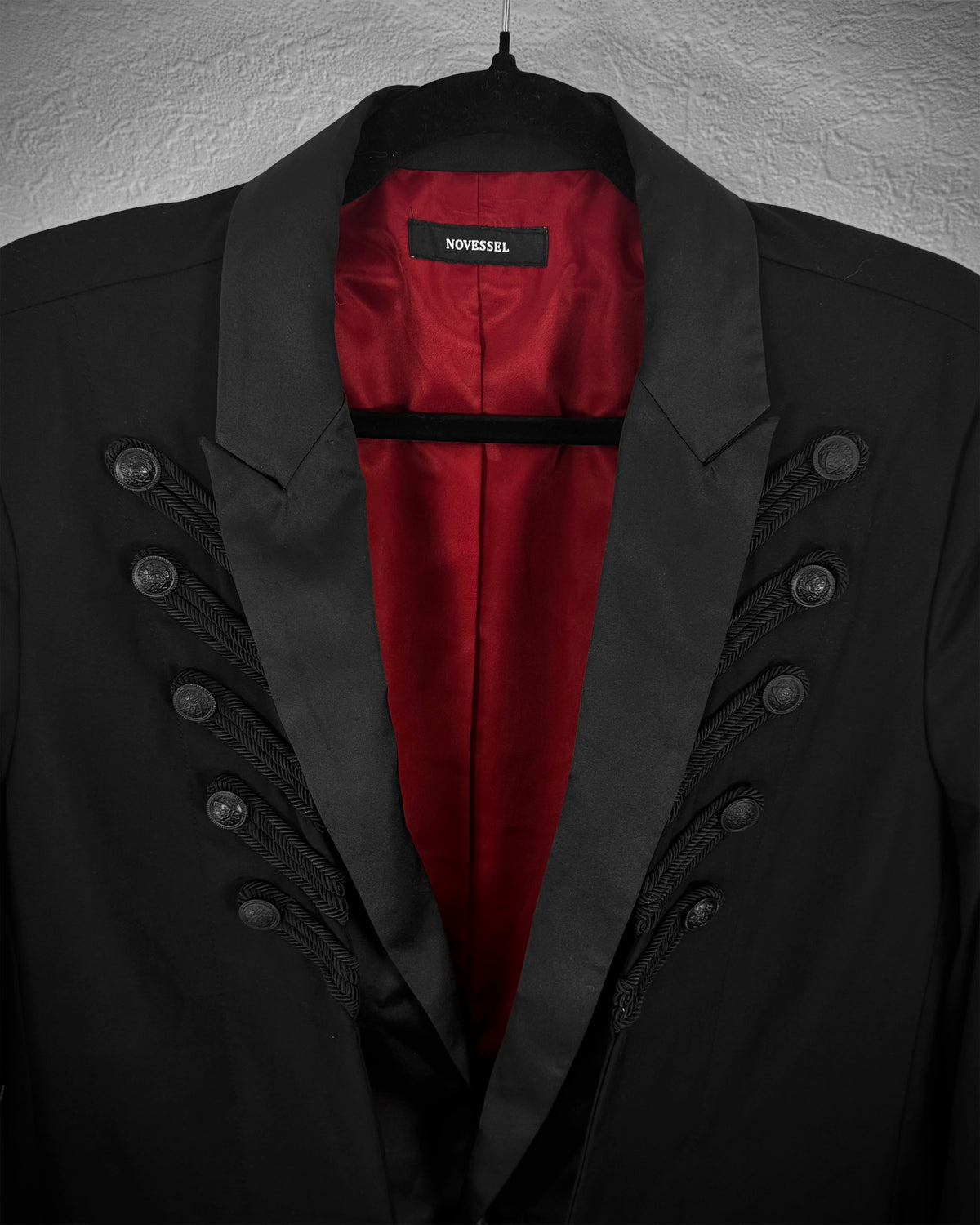 Novessel Layered Napoleon Chained Blazer