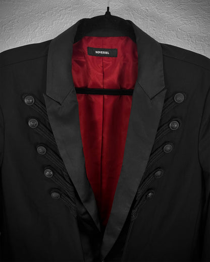 Novessel Layered Napoleon Chained Blazer