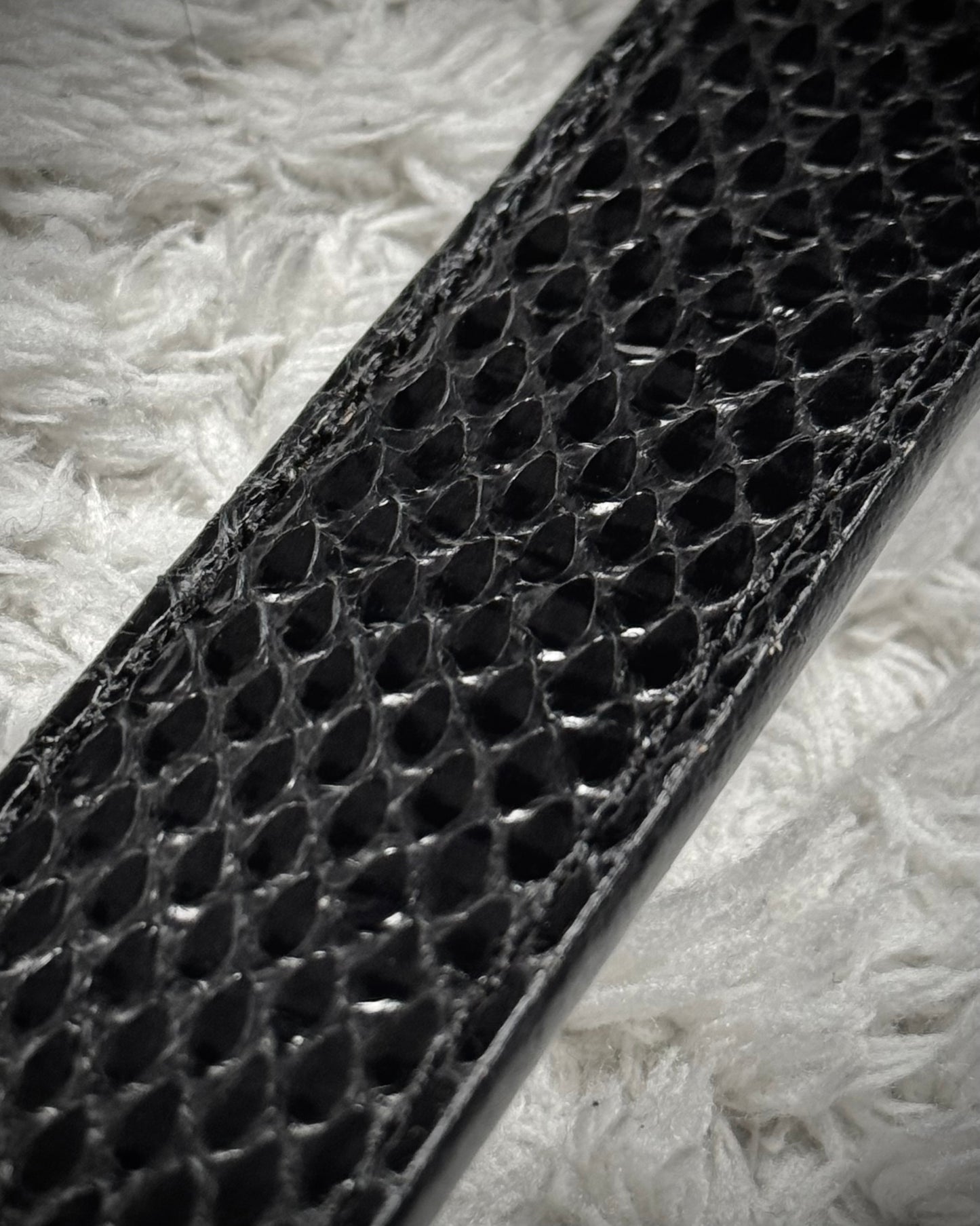 Diavlo Python Victorian Buckle Belt