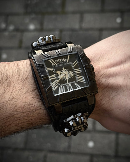 Voltage Fleur De Lis Python Watch