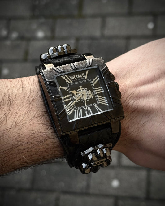 Voltage Fleur De Lis Python Watch