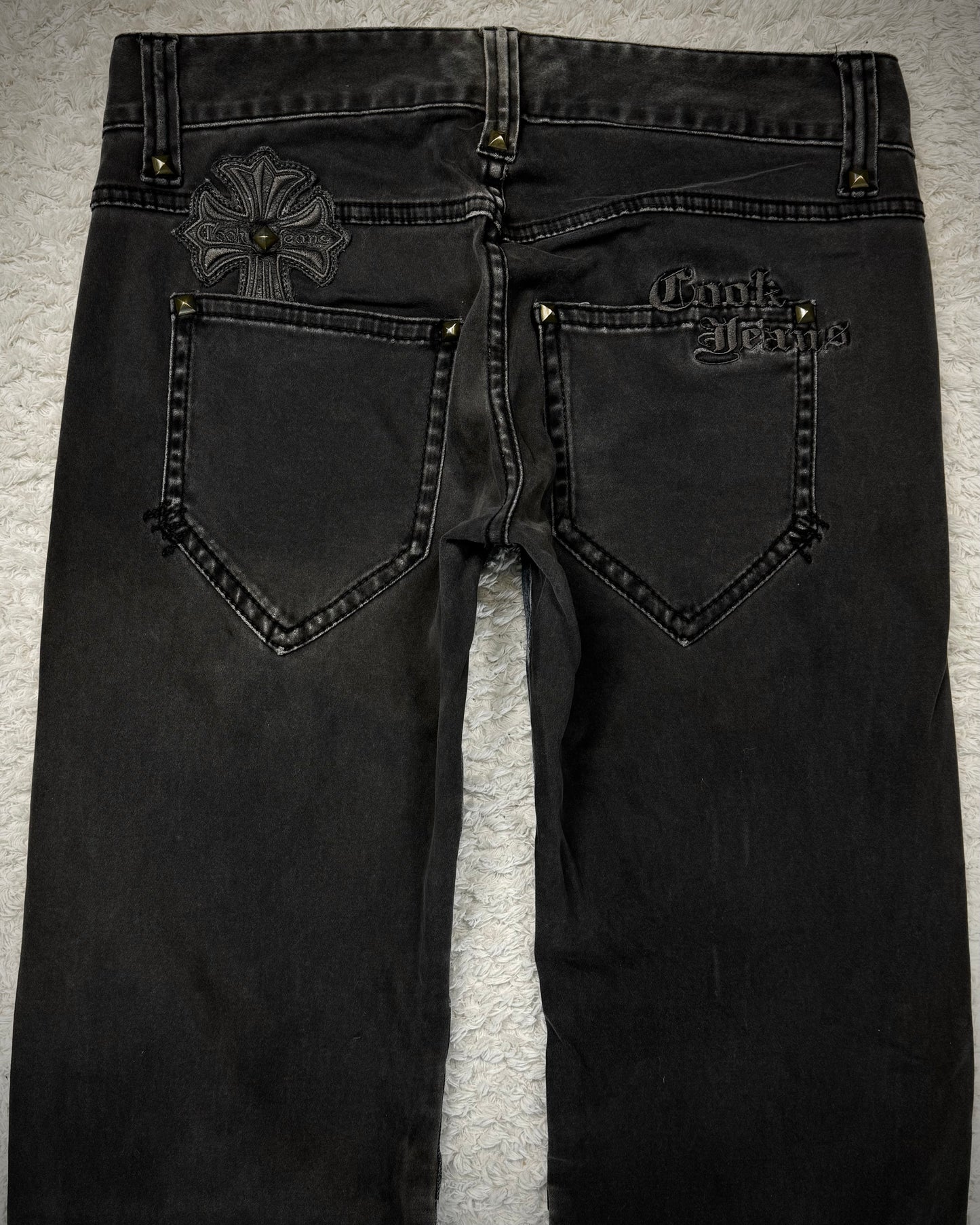 Cook Jeans Two Tone Hybrid Studded Denim