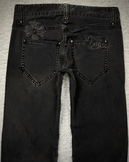 Cook Jeans Two Tone Hybrid Studded Denim