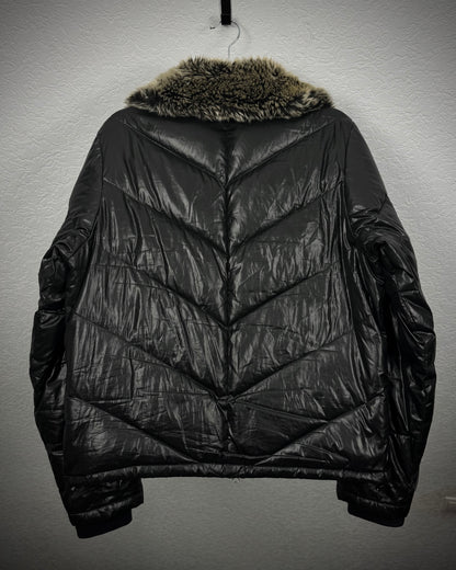 Louis Chavlon Fur Collar Puffer Jacket