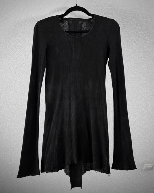 L.G.B. Back Cross Ribbed Longsleeve