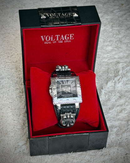 Voltage Fleur De Lis Python Watch