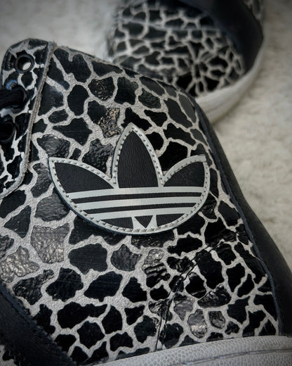 Adidas x Jeremy Scott Giraffe Letter Velcro Sneakers