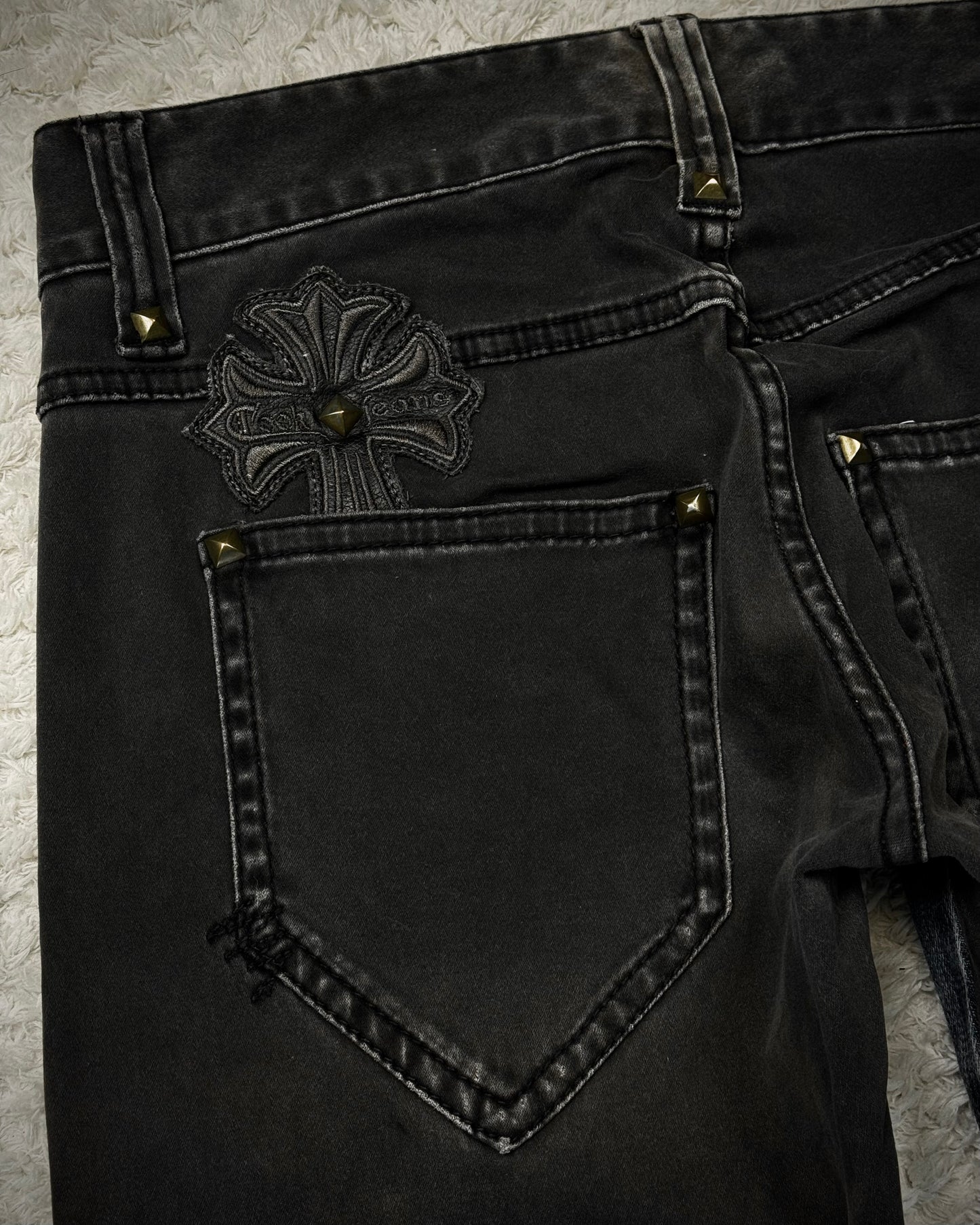 Cook Jeans Two Tone Hybrid Studded Denim