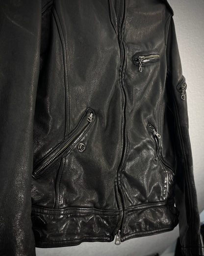 k.m.G.r Quilted Leather Jacket