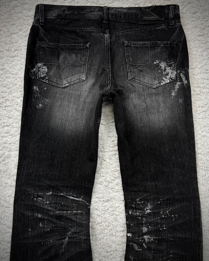 Fuga Clawmarks Luster Coated Bootcut Jeans