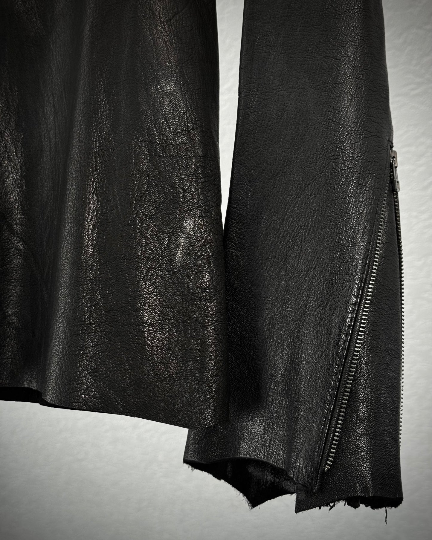 14th Addiction “Desperado” Raw Cut Leather Jacket