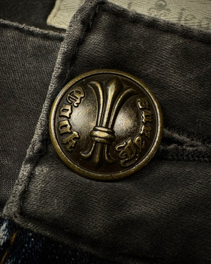 Cook Jeans Two Tone Hybrid Studded Denim