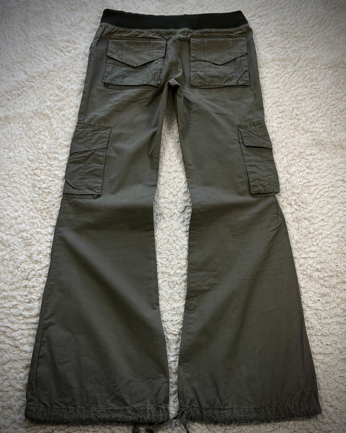 G.O.A 3D Cargo Pocket Military Flared Pants