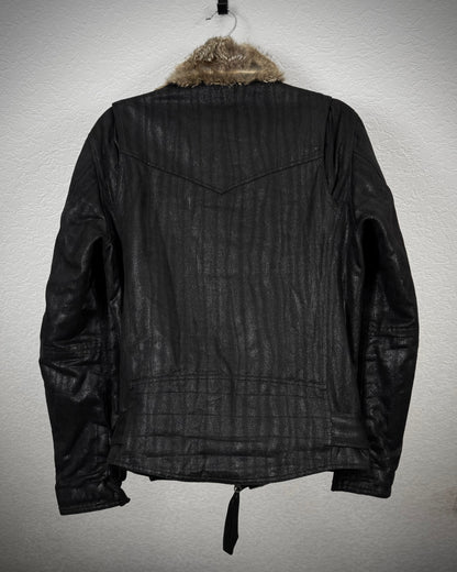 Schlüssel Stingray Waxed Rabbit Fur Jacket
