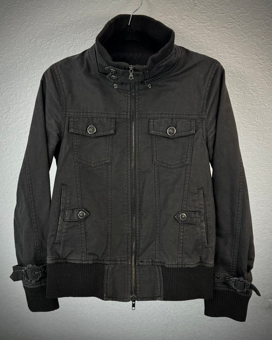 Midas Ornate Hardware Military Jacket