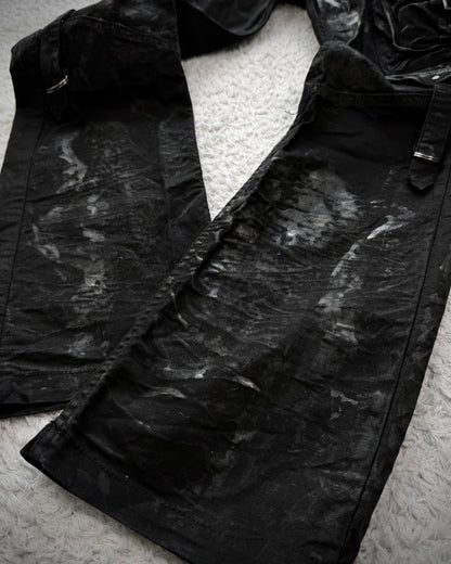 Jack Rose Waxed Gas Mask Cargo Pants