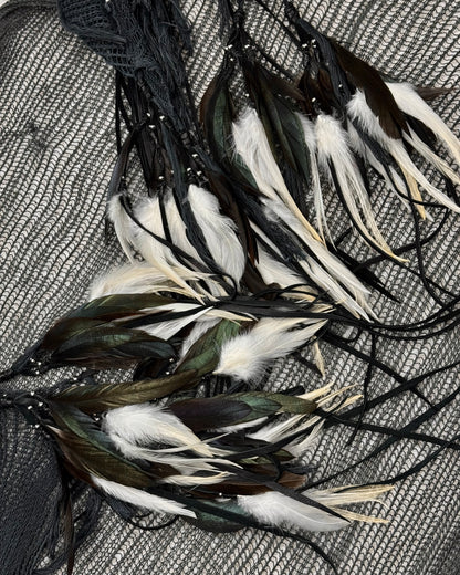 KMRii Northern Lights Feathered Scarf