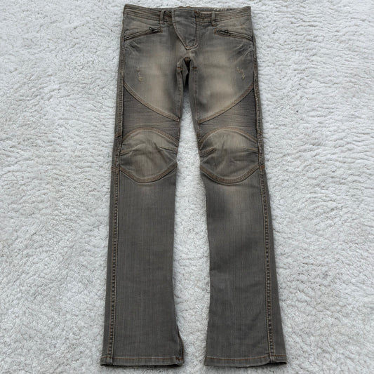 G.O.A Skinny Bootcut Biker Jeans